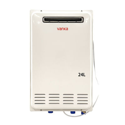 Aquecedor de água a gás externo instantâneo para acampamento 0,02 - 0,8Mpa Pressão Certificado CE