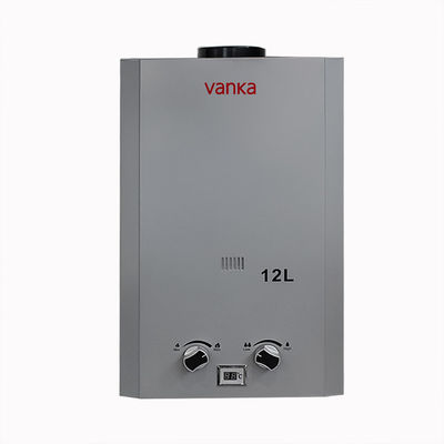 Caldeira de água de gás de combustível LPG 20KW Potência de saída de calor Chuveiro Caldeira de água quente