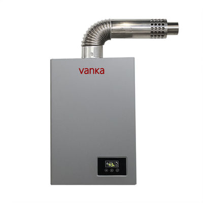 Aquecedor de água de gás natural interno de ventilação direta de gás montado na parede para cozinha de banheiro