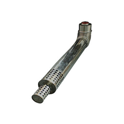 Tubo de combustível de aço inoxidável para caldeira montada na parede Solução de escape segura durável