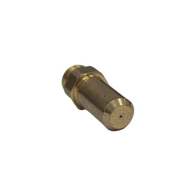 Nozzles de fio externo de latão personalizados para parte de fogão e churrasco