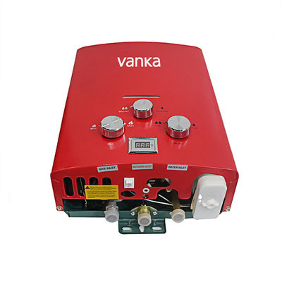 Solução de água quente sob demanda para acampamento ao ar livre