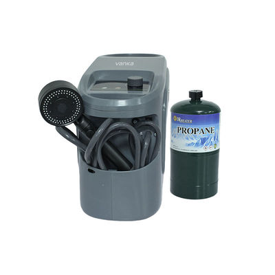 Aquecedor de água portátil para acampamento Compacto Aquecedor de água exterior de gás liquefeito leve