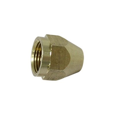 Conector de gás de latão com encaixe reto roscado para fogões a gás natural