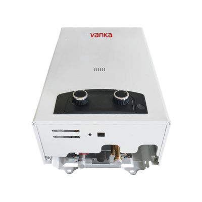 Aquecedor de água de gás de combustão de 8L aquecimento instantâneo sem reservatório para chuveiro em casa