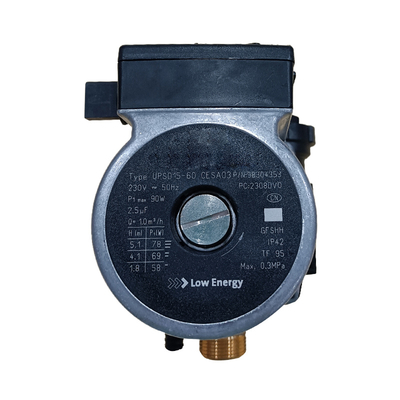 Bomba de circulação de aquecimento de caldeira a gás montada na parede