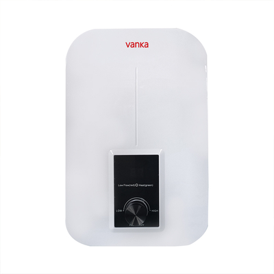 Aquecedor de Água Elétrico Instantâneo Branco 3.5-7.5kW com Visor LED