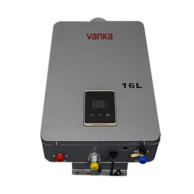 Painel Tátil Aquecedor de Água a Gás Interno Termostático Temperatura Constante