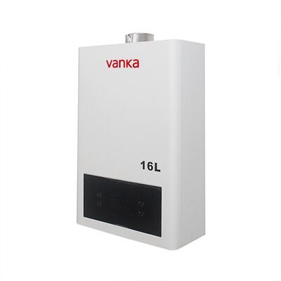 Aquecedor de água a gás interno de tiragem forçada com termostato sem tanque para toda a casa