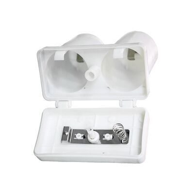 Acessórios para aquecedor de água de plástico Caixa de bateria vazia para geiser a gás para substituição e fornecimento de peças sobressalentes