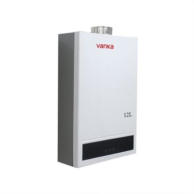 Aquecedor de água a gás sem tanque montado na parede de 2000W com controle digital de temperatura para uso doméstico, hotel, apartamento e comercial