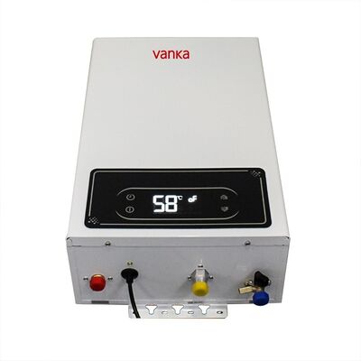 Aquecedor de água sem reservatório de gás natural com controlo de temperatura digital para uso doméstico, hotel, apartamento e comercial