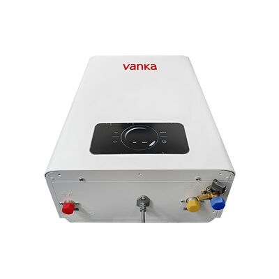Aquecedor de água termostático sem tanque de 12L, tubo de exaustão único, economia de energia, silencioso