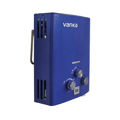 Caldeira de água de gás de acampamento portátil 12KW GLP Propano Design moderno Chuveiro exterior aquecimento instantâneo