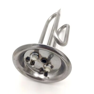 Tubos de elementos de aquecimento de aço inoxidável 304 6,510 mm Diâmetro 100V 380V Voltagem