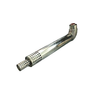 Tubo de combustível de caldeira de gás montado na parede Tubo de combustível de gás montado na parede Tubo de escape de aço inoxidável de alta qualidade Tubo de escape resistente à corrosão Ventilação segura durável