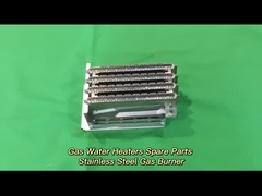 Caixa de queima de gás metálico 10 linhas Caldeira de gás a vapor Corrente de fogo Ferro inoxidável