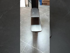 Banheiro Container Banheiro torneira Matte Negro Cachoeira torneira Laveira Mão Única