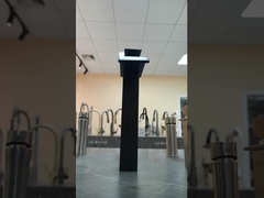 Instalação do convés Banheiro de aço inoxidável Lava-louças Garrafa de água quente e fria