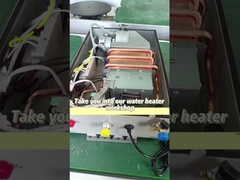 Tipo de força do termostato Aquecedor de água a gás interior Aquecedor de água sem reservatório para toda a casa