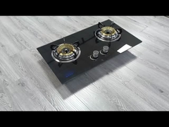 Forno a gás de vidro temperado premium LPG Gas Cooktop para venda