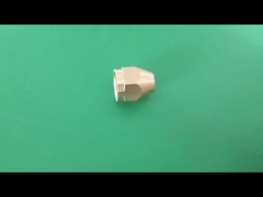 Acessórios femininos de latão forjado com uma porção curta e alargada de nozes para ligações de tubos de cobre