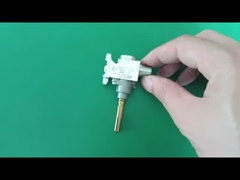 Acessório de válvula de controlo de perfil de alumínio para fogão a gás de propano natural