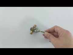 Válvula de gás de latão para fogão a gás com preço de fábrica, válvula de gás de forno de latão de alta qualidade, corpo da válvula de gás para fogão de forno