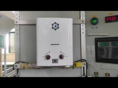 6L aquecedor de água de gás natural portátil externo com dois botões