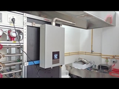 Aquecedor de água a gás sem tanque de 16L com temperatura constante, fácil instalação, design sem tubulação dobrada