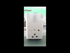 Aquecedor de Água a Gás Termostático Residencial 16L Sistema de Chaminé Equilibrada Exaustão Direta Segura