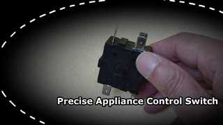 Controle do aquecedor do forno com ventilador e interruptor rotativo